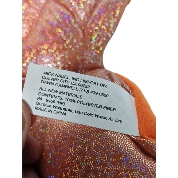 Voyager Expanded Learning Orange Fish Puppet Plush Toy 12" - Picture 7 of 7